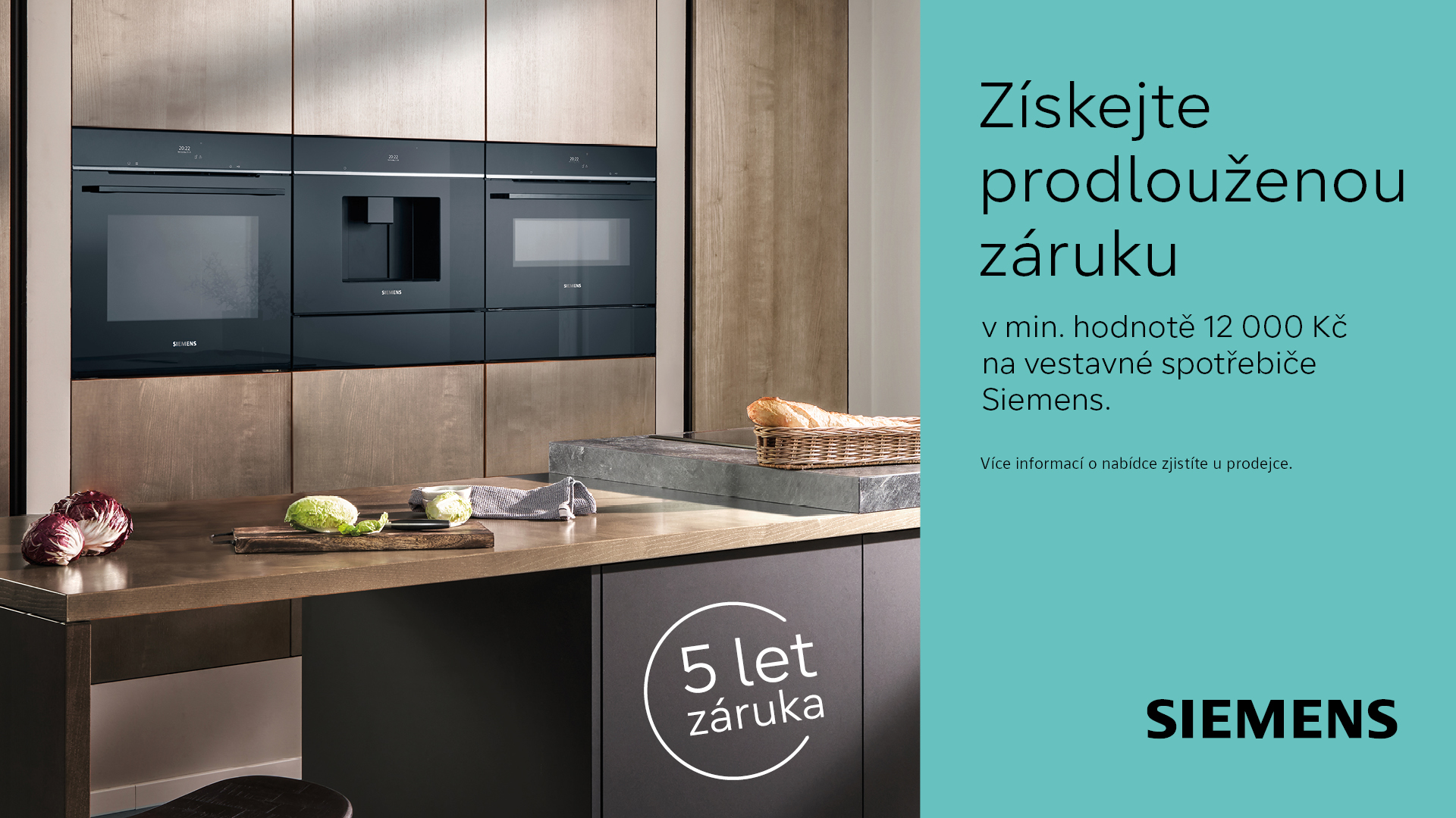 Záruka SIEMENS 5 let!